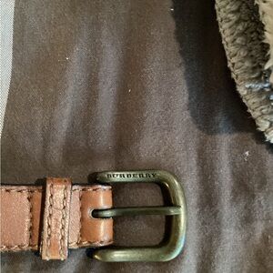 Burberry Leather woman  Belt